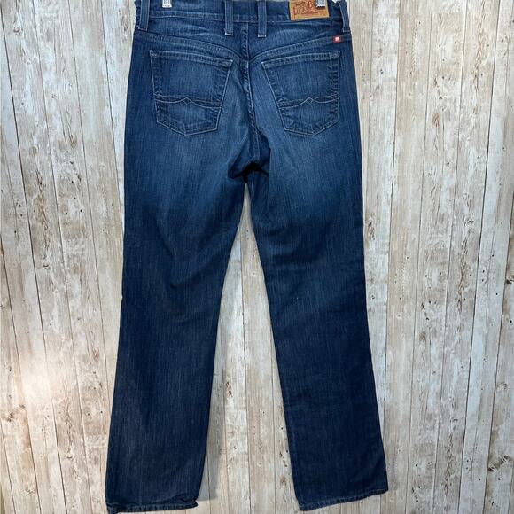 Lucky Brand Gene Montessano Long Line Jeans Womens 4 Mid Wash Blue Stretch Denim - Picture 2 of 9